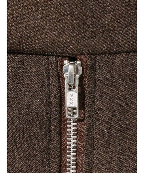 MIDIUMISOLID / ミディウミソリッド ミニ・ひざ丈スカート | MIDIUMISOLID for Ladies フロントジップスカート | 詳細1