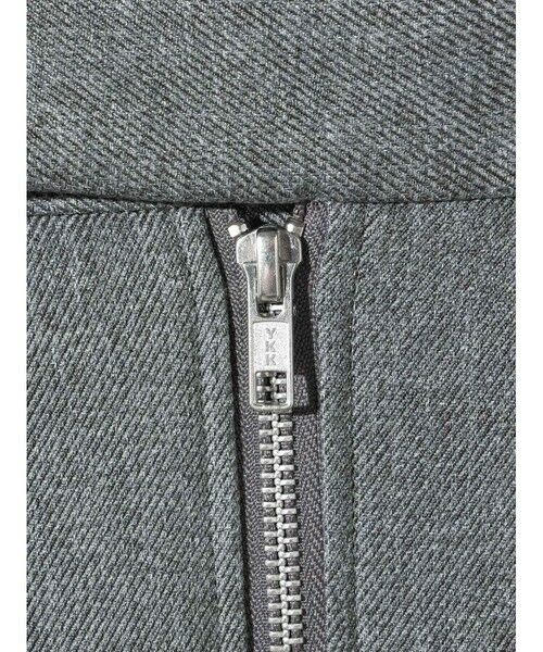 MIDIUMISOLID / ミディウミソリッド ミニ・ひざ丈スカート | MIDIUMISOLID for Ladies フロントジップスカート | 詳細10