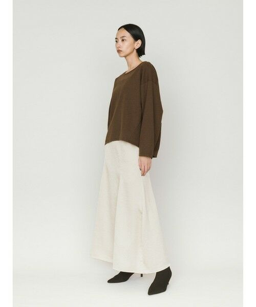 MIDIUMISOLID / ミディウミソリッド ミニ・ひざ丈スカート | MIDIUMISOLID for Ladies マーメイドコクーンスカート | 詳細18