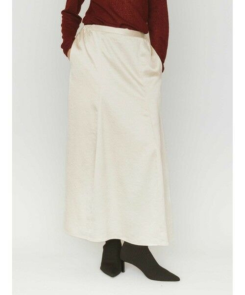 MIDIUMISOLID / ミディウミソリッド ミニ・ひざ丈スカート | MIDIUMISOLID for Ladies マーメイドコクーンスカート | 詳細20