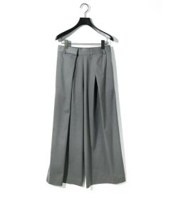 MIDIUMISOLID / ミディウミソリッド その他パンツ | MIDIUMISOLID タックワイドパンツ