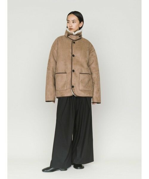 MIDIUMISOLID / ミディウミソリッド その他パンツ | MIDIUMISOLID タックワイドパンツ | 詳細8