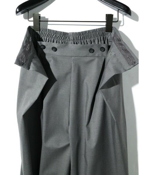 MIDIUMISOLID / ミディウミソリッド その他パンツ | MIDIUMISOLID タックワイドパンツ | 詳細19