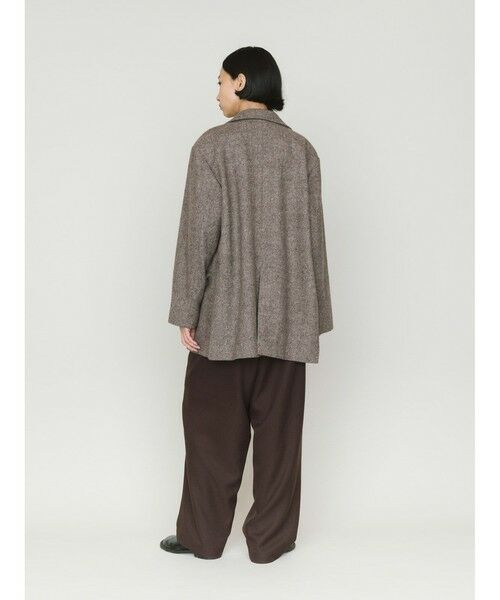 MIDIUMISOLID / ミディウミソリッド テーラードジャケット | MIDIUMISOLID for Ladies ダブルブレストツイードジャケット | 詳細9