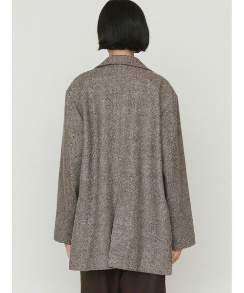 MIDIUMISOLID / ミディウミソリッド テーラードジャケット | MIDIUMISOLID for Ladies ダブルブレストツイードジャケット | 詳細5