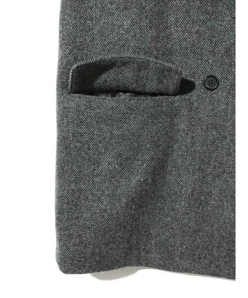 MIDIUMISOLID / ミディウミソリッド テーラードジャケット | MIDIUMISOLID for Ladies ダブルブレストツイードジャケット | 詳細14