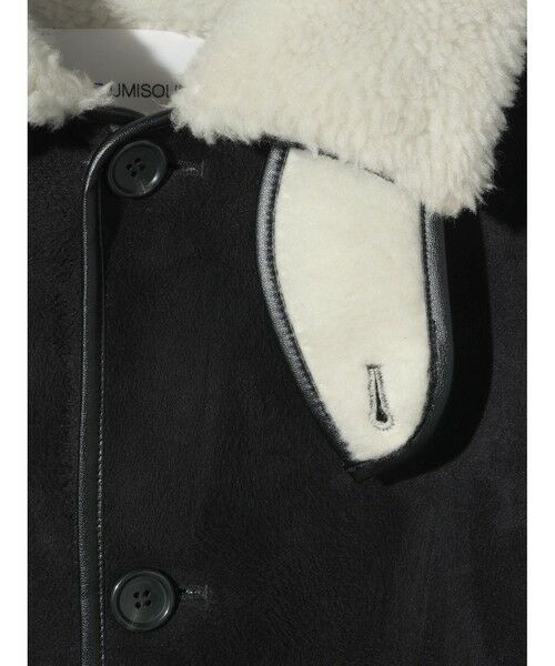MIDIUMISOLID / ミディウミソリッド テーラードジャケット | MIDIUMISOLID ムートンジャケット | 詳細2