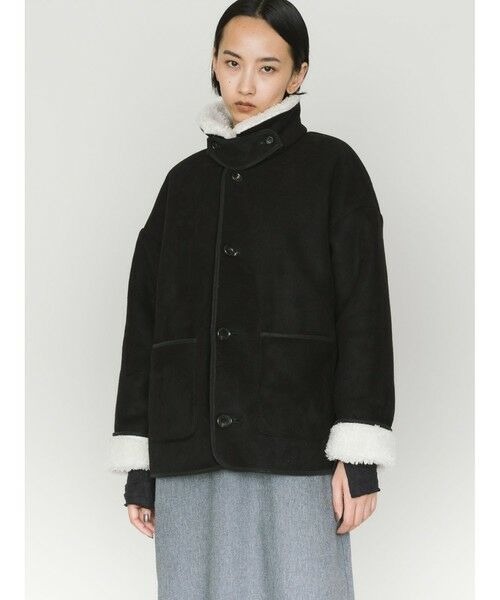 MIDIUMISOLID / ミディウミソリッド テーラードジャケット | MIDIUMISOLID ムートンジャケット | 詳細3