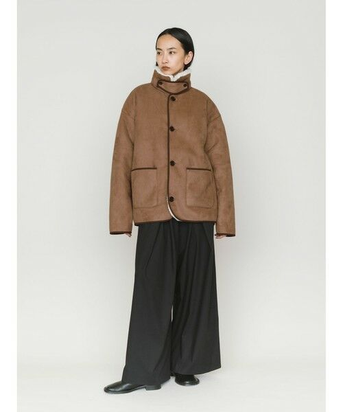 MIDIUMISOLID / ミディウミソリッド テーラードジャケット | MIDIUMISOLID ムートンジャケット | 詳細13