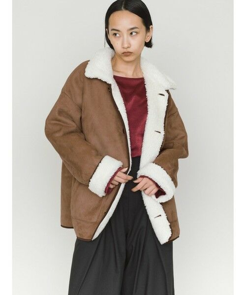 MIDIUMISOLID / ミディウミソリッド テーラードジャケット | MIDIUMISOLID ムートンジャケット | 詳細12