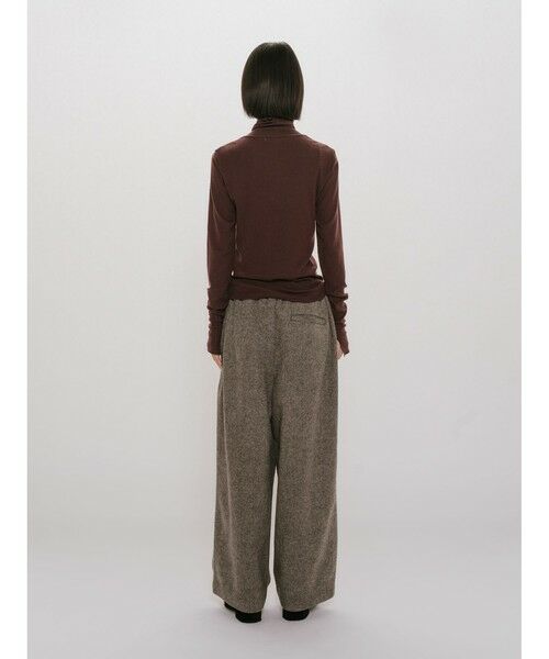 MIDIUMISOLID / ミディウミソリッド ニット・セーター | MIDIUMISOLID for Ladies ウォームシアーリブプルオーバー | 詳細9