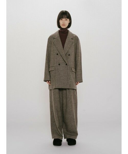 MIDIUMISOLID / ミディウミソリッド ニット・セーター | MIDIUMISOLID for Ladies ウォームシアーリブプルオーバー | 詳細10