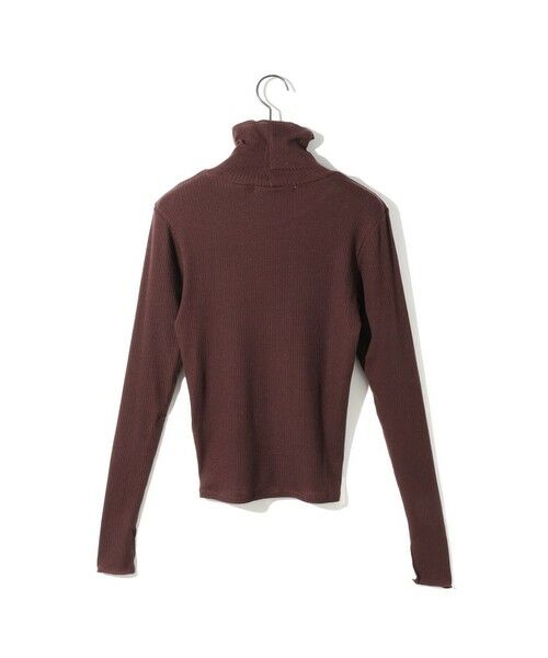 MIDIUMISOLID / ミディウミソリッド ニット・セーター | MIDIUMISOLID for Ladies ウォームシアーリブプルオーバー | 詳細16