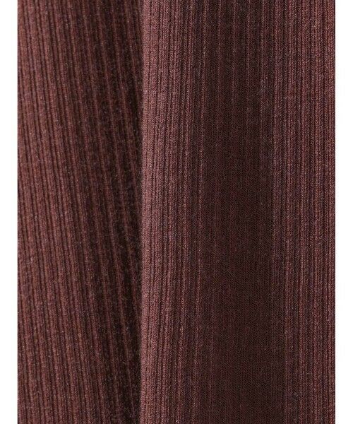 MIDIUMISOLID / ミディウミソリッド ニット・セーター | MIDIUMISOLID for Ladies ウォームシアーリブプルオーバー | 詳細2