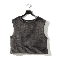 MIDIUMISOLID / ミディウミソリッド ベスト | MIDIUMISOLID for Ladies フリースファーベスト