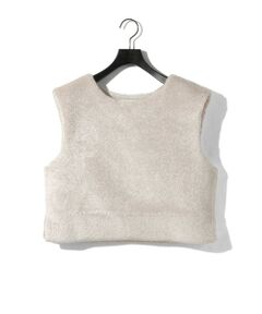 MIDIUMISOLID / ミディウミソリッド ベスト | MIDIUMISOLID for Ladies フリースファーベスト