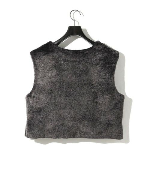 MIDIUMISOLID / ミディウミソリッド ベスト | MIDIUMISOLID for Ladies フリースファーベスト | 詳細5