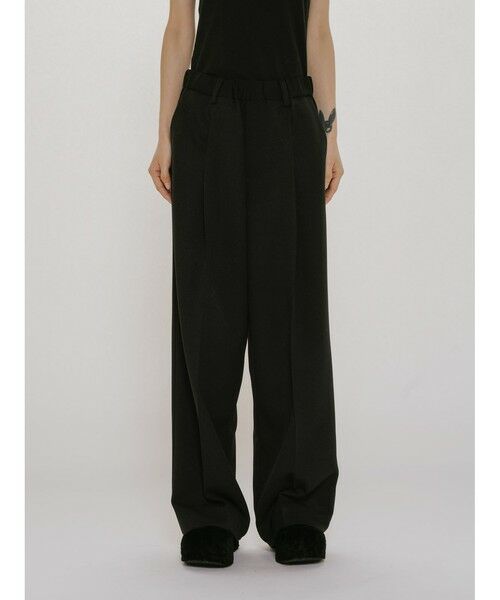 MIDIUMISOLID / ミディウミソリッド その他パンツ | MIDIUMISOLID for Ladies ストレートイージーパンツ | 詳細9