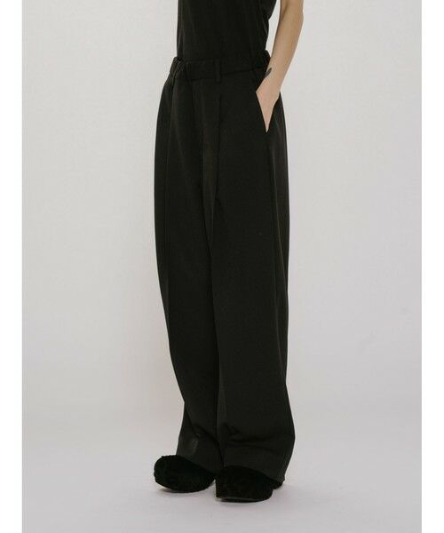 MIDIUMISOLID / ミディウミソリッド その他パンツ | MIDIUMISOLID for Ladies ストレートイージーパンツ | 詳細10