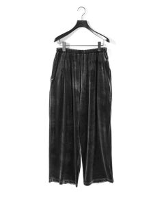 MIDIUMISOLID / ミディウミソリッド チノ・ワークパンツ | MIDIUMISOLID for Ladies リラックスベロアパンツ