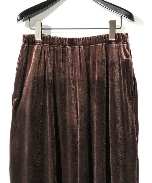 MIDIUMISOLID / ミディウミソリッド チノ・ワークパンツ | MIDIUMISOLID for Ladies リラックスベロアパンツ | 詳細2