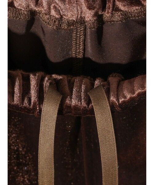 MIDIUMISOLID / ミディウミソリッド チノ・ワークパンツ | MIDIUMISOLID for Ladies リラックスベロアパンツ | 詳細3