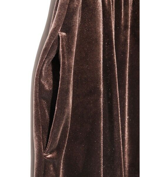 MIDIUMISOLID / ミディウミソリッド チノ・ワークパンツ | MIDIUMISOLID for Ladies リラックスベロアパンツ | 詳細4