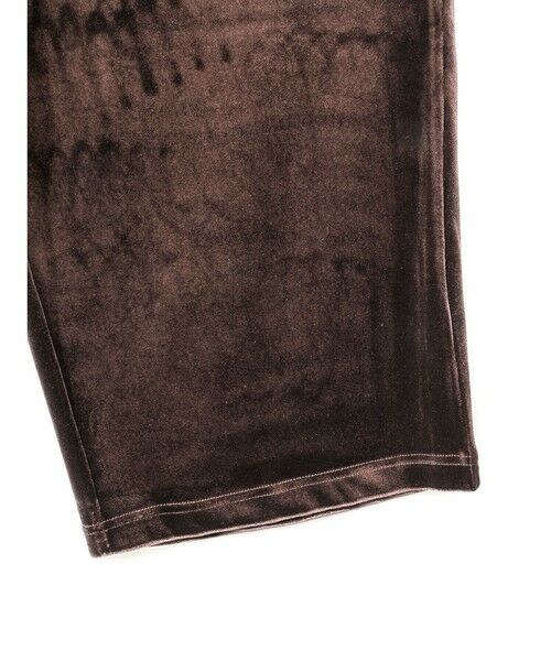 MIDIUMISOLID / ミディウミソリッド チノ・ワークパンツ | MIDIUMISOLID for Ladies リラックスベロアパンツ | 詳細5