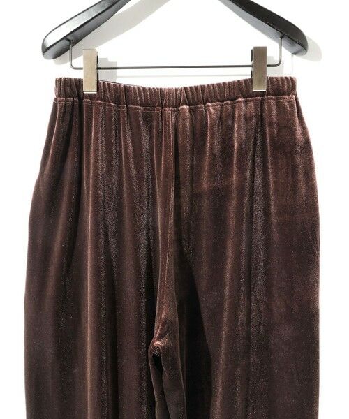 MIDIUMISOLID / ミディウミソリッド チノ・ワークパンツ | MIDIUMISOLID for Ladies リラックスベロアパンツ | 詳細7