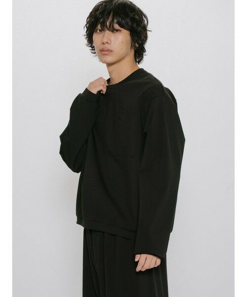 MIDIUMISOLID / ミディウミソリッド カットソー | MIDIUMISOLID Men’s コンプレッションプルオーバー | 詳細11