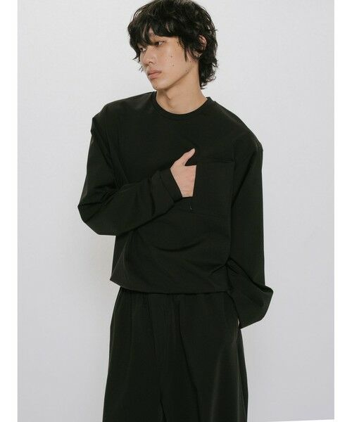 MIDIUMISOLID / ミディウミソリッド カットソー | MIDIUMISOLID Men’s コンプレッションプルオーバー | 詳細12