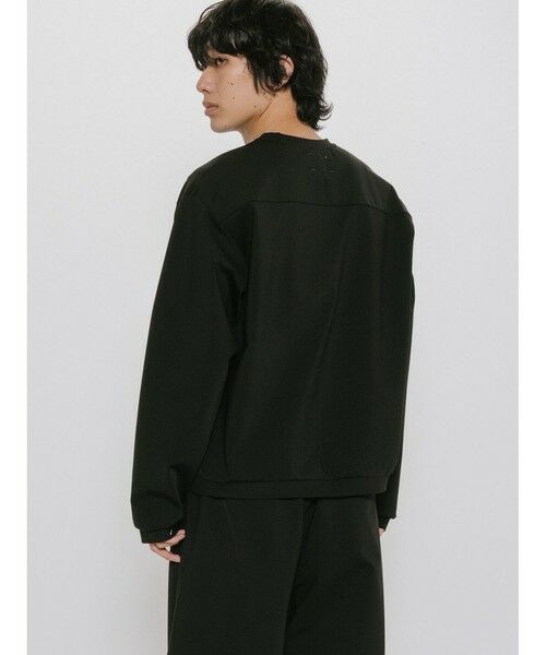 MIDIUMISOLID / ミディウミソリッド カットソー | MIDIUMISOLID Men’s コンプレッションプルオーバー | 詳細13