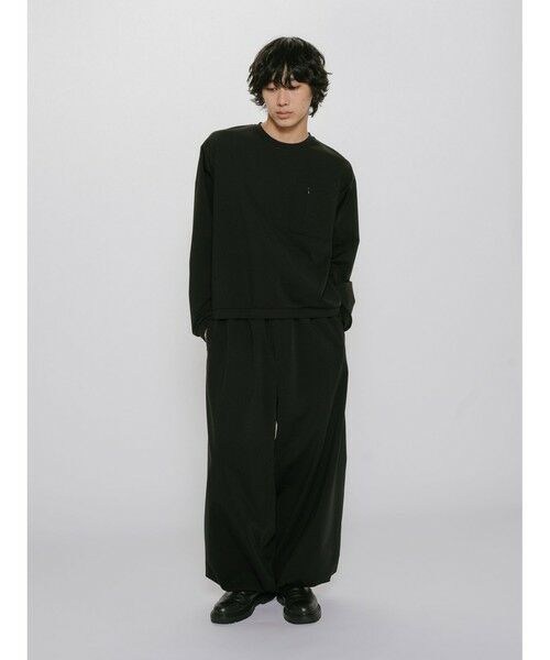 MIDIUMISOLID / ミディウミソリッド カットソー | MIDIUMISOLID Men’s コンプレッションプルオーバー | 詳細14