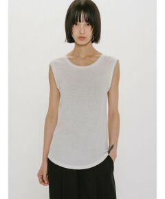 MIDIUMISOLID / ミディウミソリッド カットソー | MIDIUMISOLID for Ladies リブタンクトップ