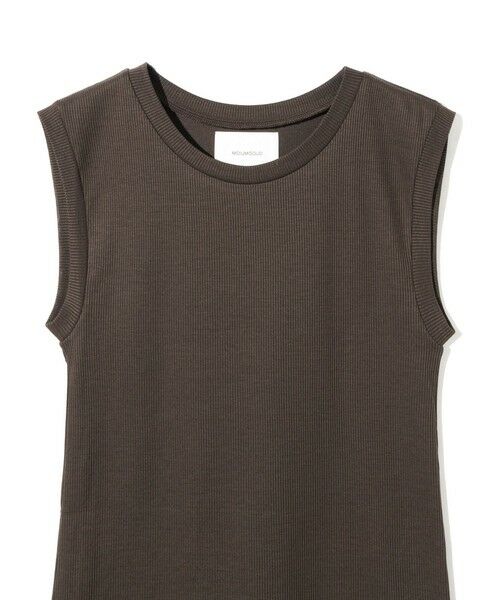 MIDIUMISOLID / ミディウミソリッド カットソー | MIDIUMISOLID for Ladies リブタンクトップ | 詳細2