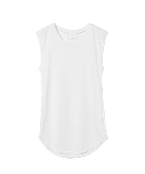 MIDIUMISOLID / ミディウミソリッド カットソー | MIDIUMISOLID for Ladies リブタンクトップ（ホワイト(color10)）