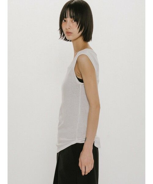 MIDIUMISOLID / ミディウミソリッド カットソー | MIDIUMISOLID for Ladies リブタンクトップ | 詳細11