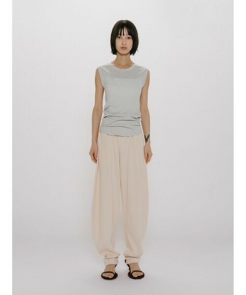 MIDIUMISOLID / ミディウミソリッド カットソー | MIDIUMISOLID for Ladies リブタンクトップ | 詳細17