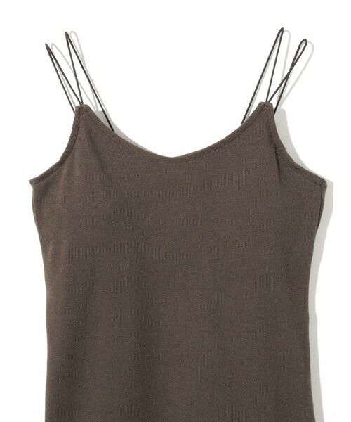 MIDIUMISOLID / ミディウミソリッド カットソー | MIDIUMISOLID for Ladies パッド入りキャミソール | 詳細2