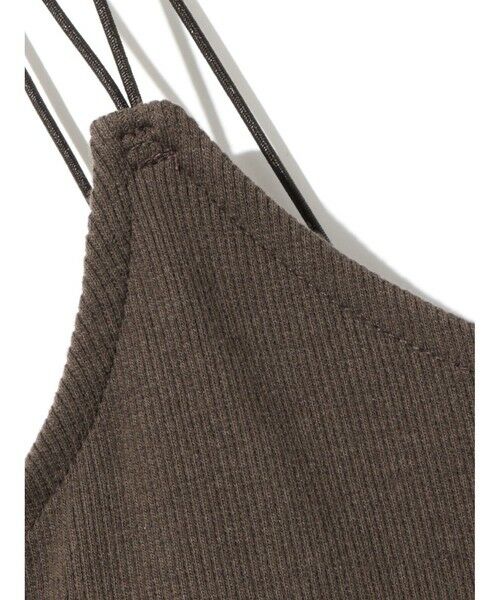 MIDIUMISOLID / ミディウミソリッド カットソー | MIDIUMISOLID for Ladies パッド入りキャミソール | 詳細1