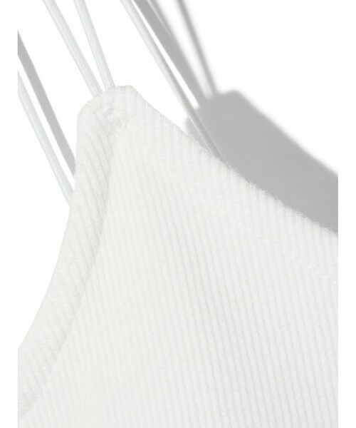 MIDIUMISOLID / ミディウミソリッド カットソー | MIDIUMISOLID for Ladies パッド入りキャミソール | 詳細8