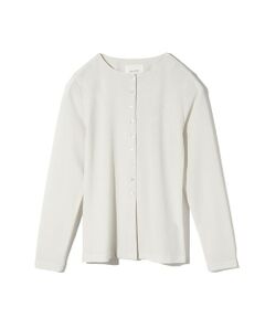 MIDIUMISOLID / ミディウミソリッド カーディガン・ボレロ | MIDIUMISOLID for Ladies クルーネックロングカーディガン