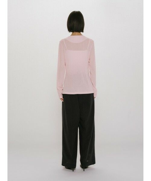 MIDIUMISOLID / ミディウミソリッド カーディガン・ボレロ | MIDIUMISOLID for Ladies クルーネックロングカーディガン | 詳細10