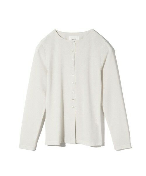 MIDIUMISOLID / ミディウミソリッド カーディガン・ボレロ | MIDIUMISOLID for Ladies クルーネックロングカーディガン（アイボリー(color13)）