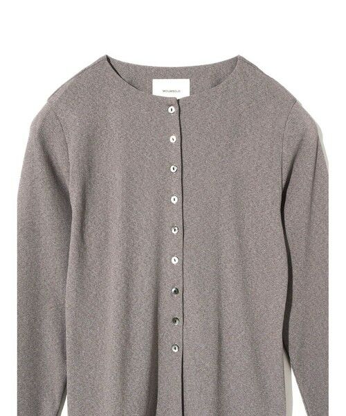 MIDIUMISOLID / ミディウミソリッド カーディガン・ボレロ | MIDIUMISOLID for Ladies クルーネックロングカーディガン | 詳細14