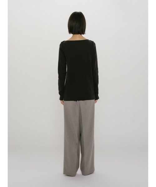 MIDIUMISOLID / ミディウミソリッド カットソー | MIDIUMISOLID for Ladies リブプルオーバー | 詳細10