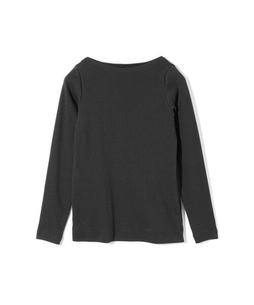 MIDIUMISOLID / ミディウミソリッド カットソー | MIDIUMISOLID for Ladies リブプルオーバー | 詳細2