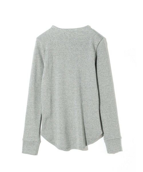MIDIUMISOLID / ミディウミソリッド カットソー | MIDIUMISOLID for Ladies リブヘンリーネックプルオーバー | 詳細17