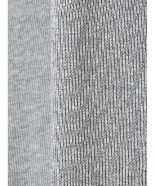 MIDIUMISOLID / ミディウミソリッド カットソー | MIDIUMISOLID for Ladies リブヘンリーネックプルオーバー | 詳細5