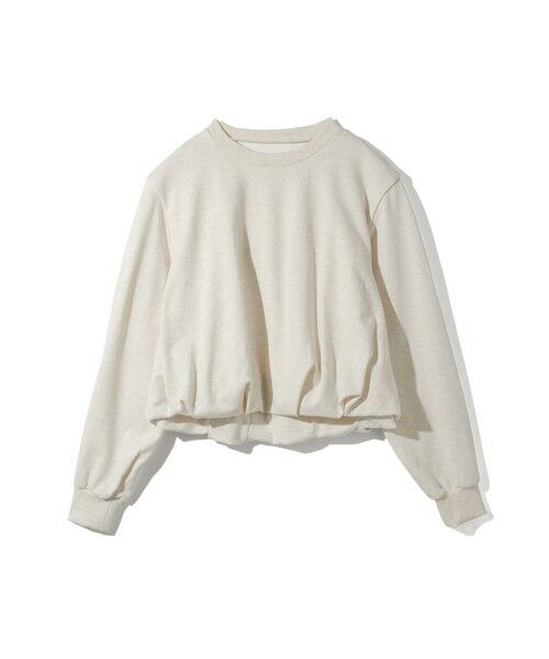 MIDIUMISOLID / ミディウミソリッド カットソー | MIDIUMISOLID for Ladies バルーンスウェットプルオーバー | 詳細1